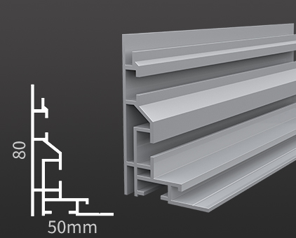 HBMC-M-80卡布燈箱鋁型材